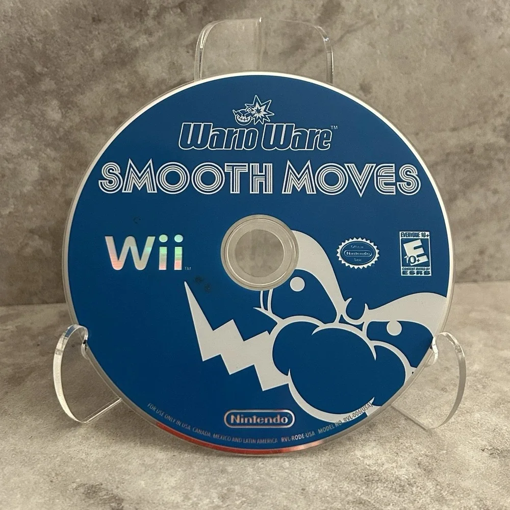 WarioWare: Smooth Moves (Nintendo Wii, 2007) Loose Disc Only